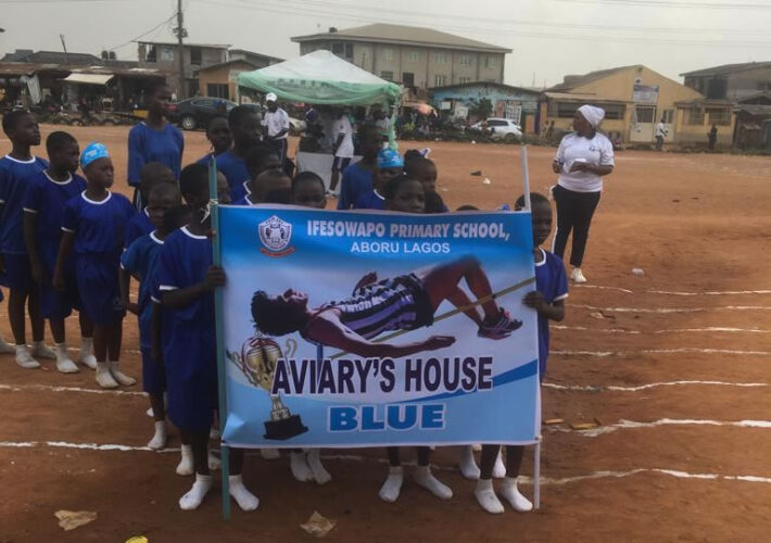 Capitol Aviary at Ifesowapo nursery and primary school inter house sports competition